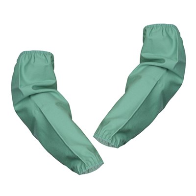 23" GREEN FLAME RETARDANT SLEEVES (PAIR)