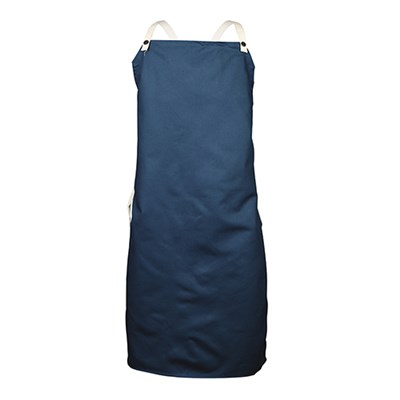 27" X 38" BLUE COTTON SHOP APRON