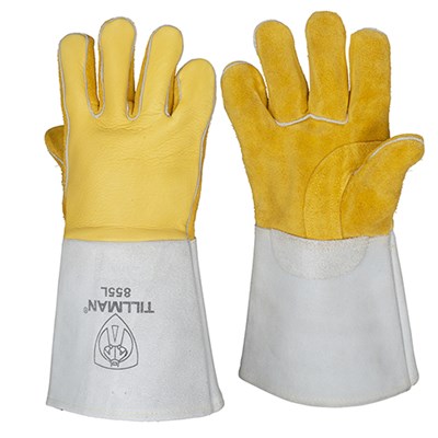 XL DEERSKIN/COWHIDE STICK WELDING GLOVES