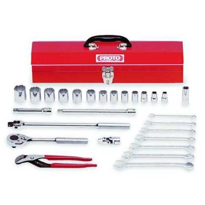 27PC 1/2 DR 12P TOOL SET W/BX