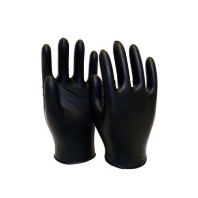 BLACK NITRILE POWDER FREE