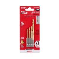 4PC HEX TITANIUM BIT SET